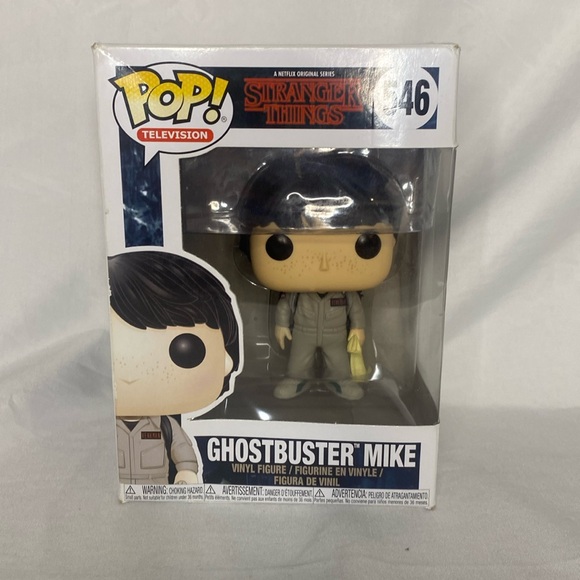 Funko Pop! Vinyl: Stranger Things - Mike Wheeler Ghostbusters #546 - Picture 1 of 5